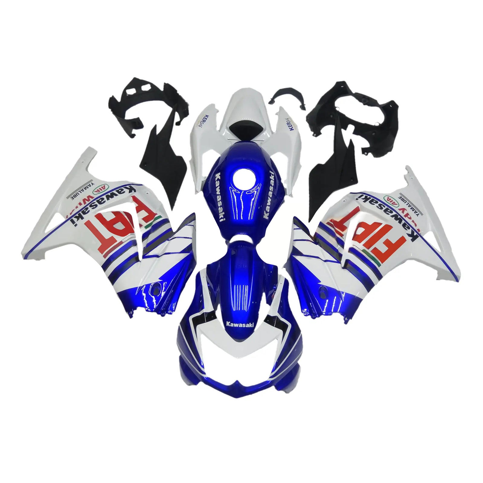 2008-2012 Kawasaki EX250 Ninja250R Injection Fairing Kit Bodywork Plastic