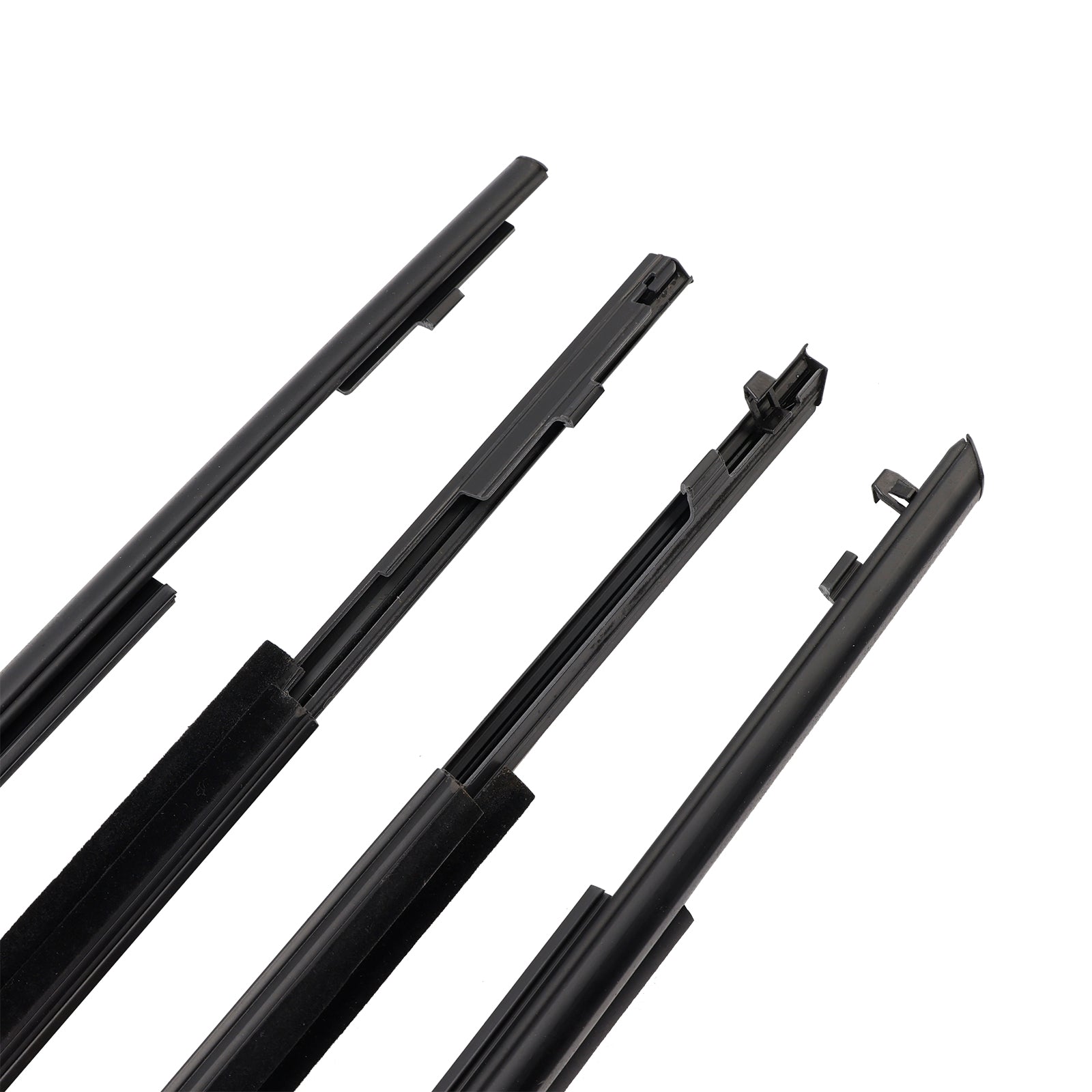 2010-2015 Toyota Prius 4st Dörrglasbälte yttre gjutning Weatherstrip