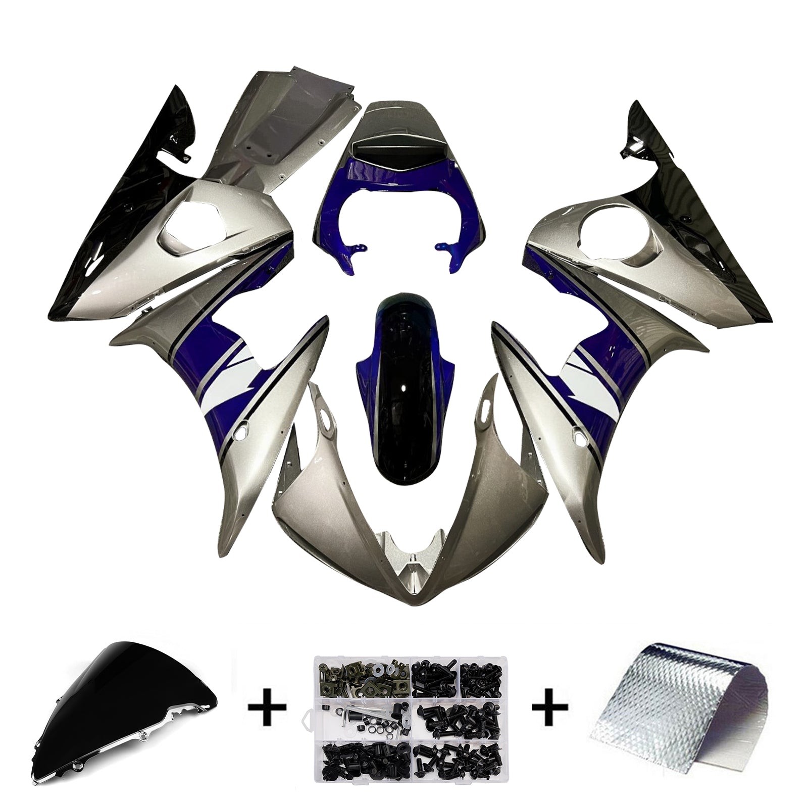Injection Fairing Kit Bodywork For Yamaha YZF-R6 2003-2004 R6S 2006-2009
