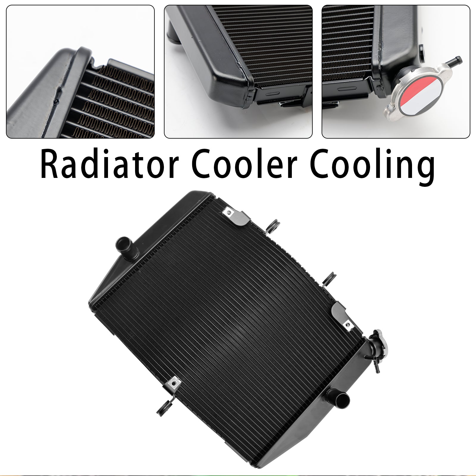 Radiator Cooling Engine Cooler For Kawasaki ZX-6R ZX636 2024-2025