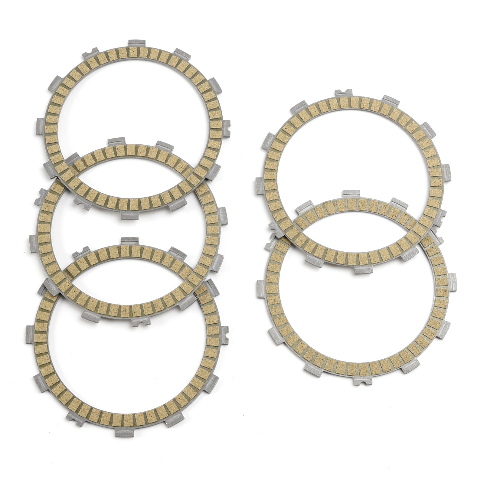 Clutch Friction Plate Kit för Kawasaki Ex250 Ninja 250 2008-2012 13088-0038