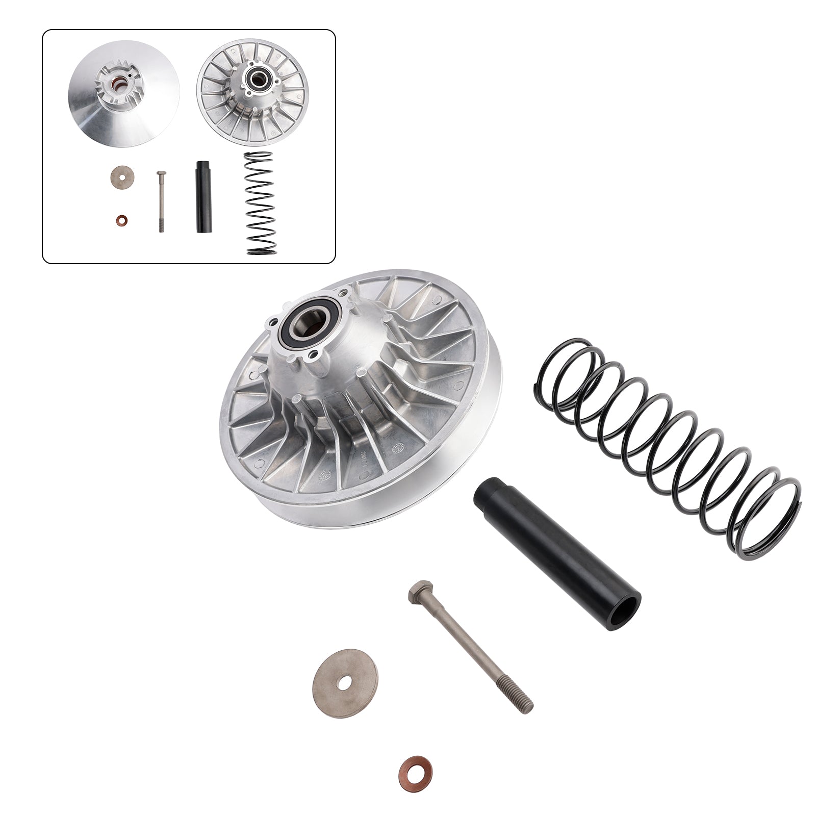 2002 Can-Am Quest XT 650 Rear Complete Clutch Variator 420280178 420280173