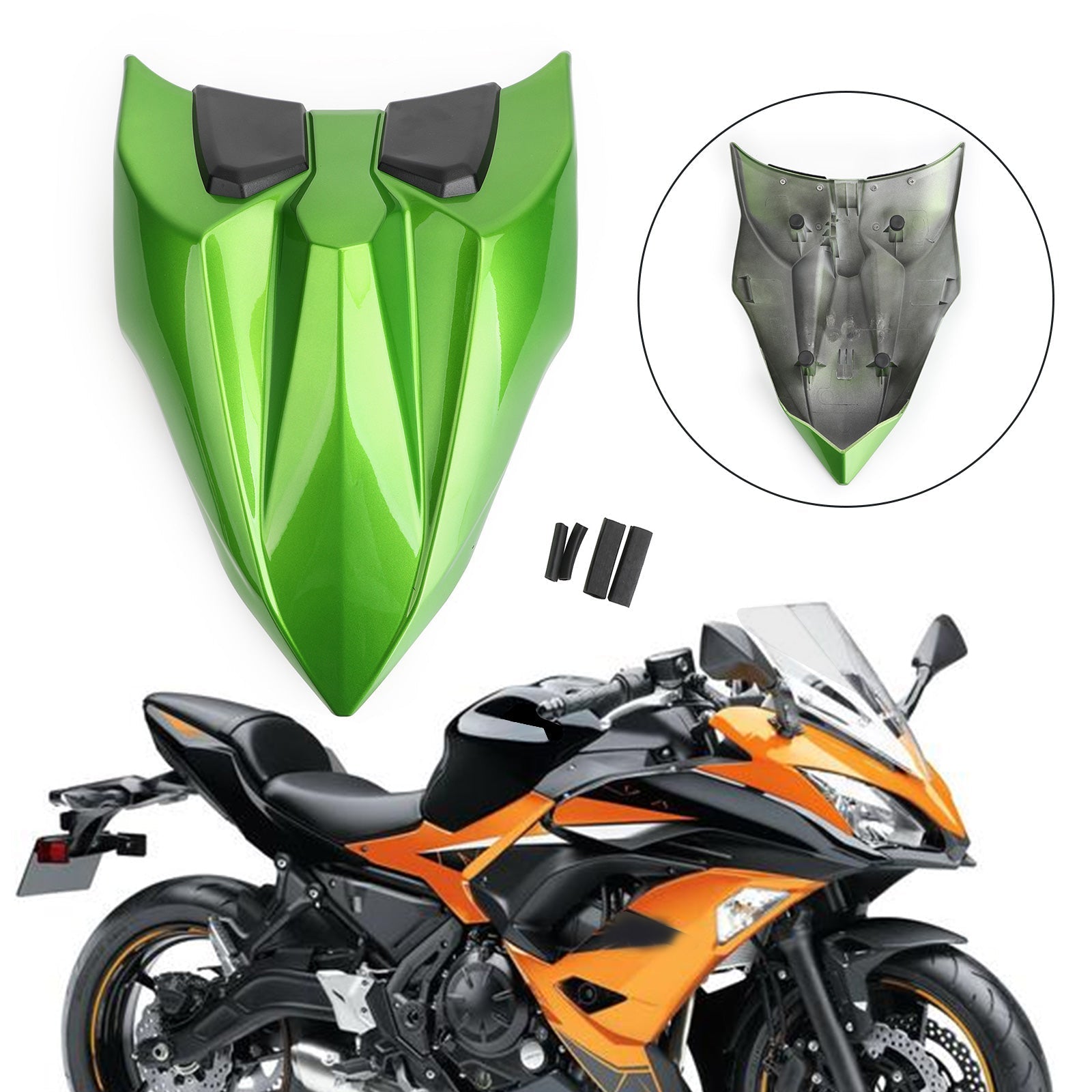 Couvercle de carénage de siège arrière de moto, capot pour Kawasaki Z650 Ninja 650 2017 – 2023