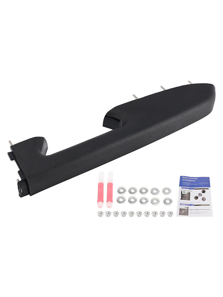 Front Right Armrest Repair Kit For Chevy Silverado 1500 2500HD 3500HD 10-14 BLK