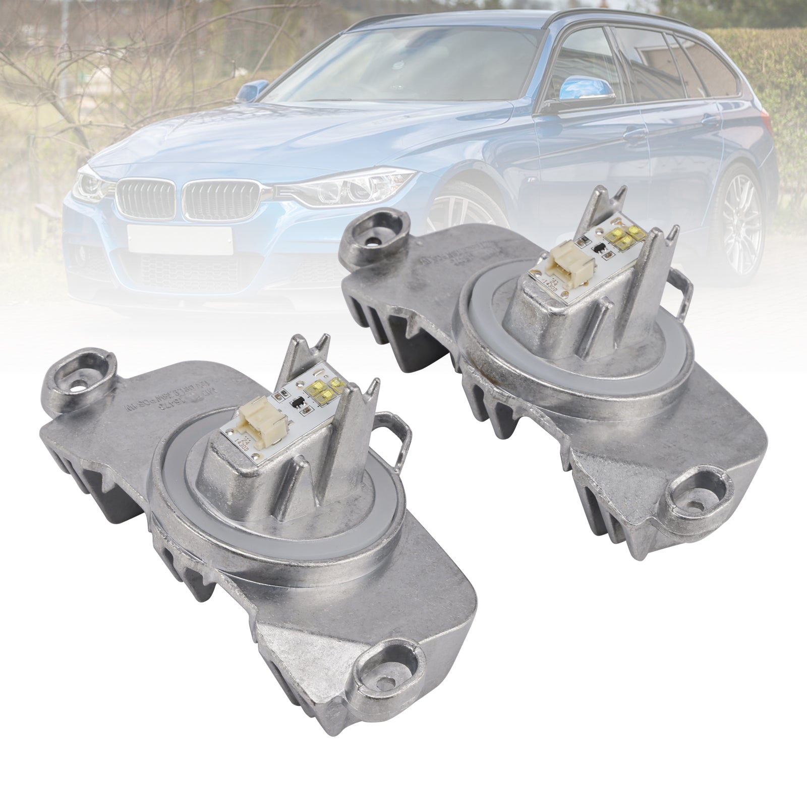 2pcs LED anjelské oči prsteňový svetlo modul dióda 63117398766 pre BMW F30 F31 F34