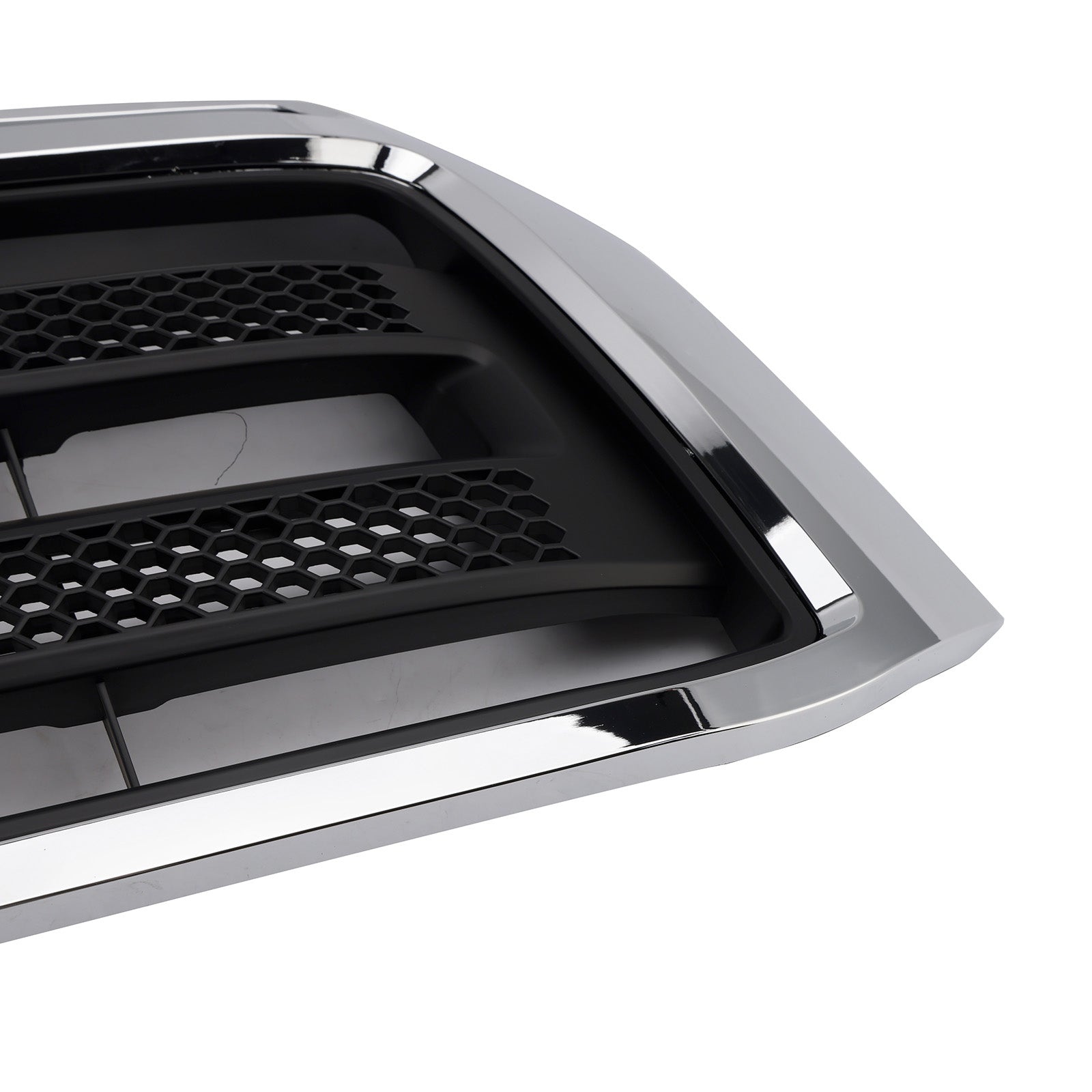Matte Black Chrome Front Bumper Grill Grille Fit Toyota Tundra 2010-2013