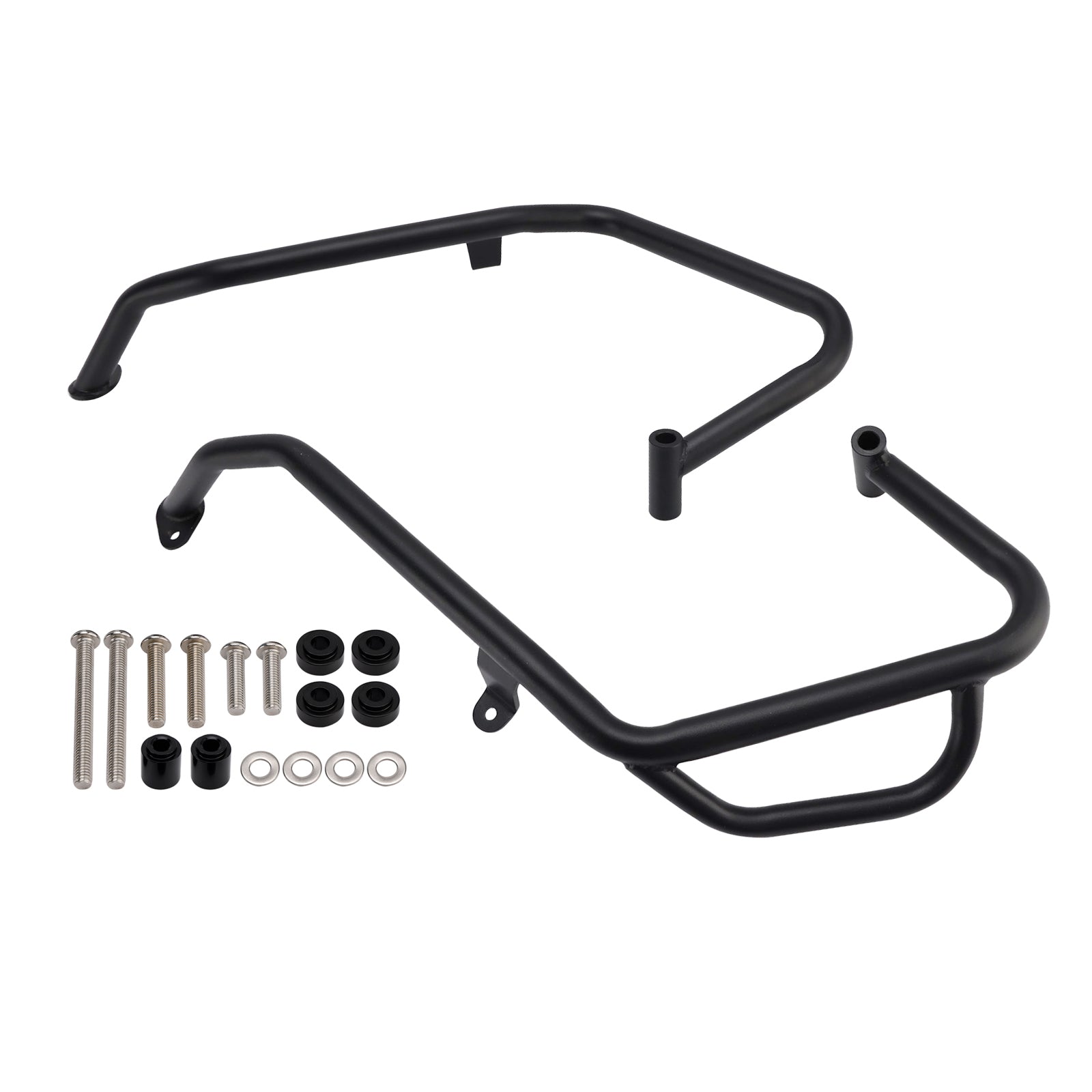 Crash Bar Lower Engine Guard Steel Frame Fit For Honda Xadv750 X-Adv 750 25 Silver