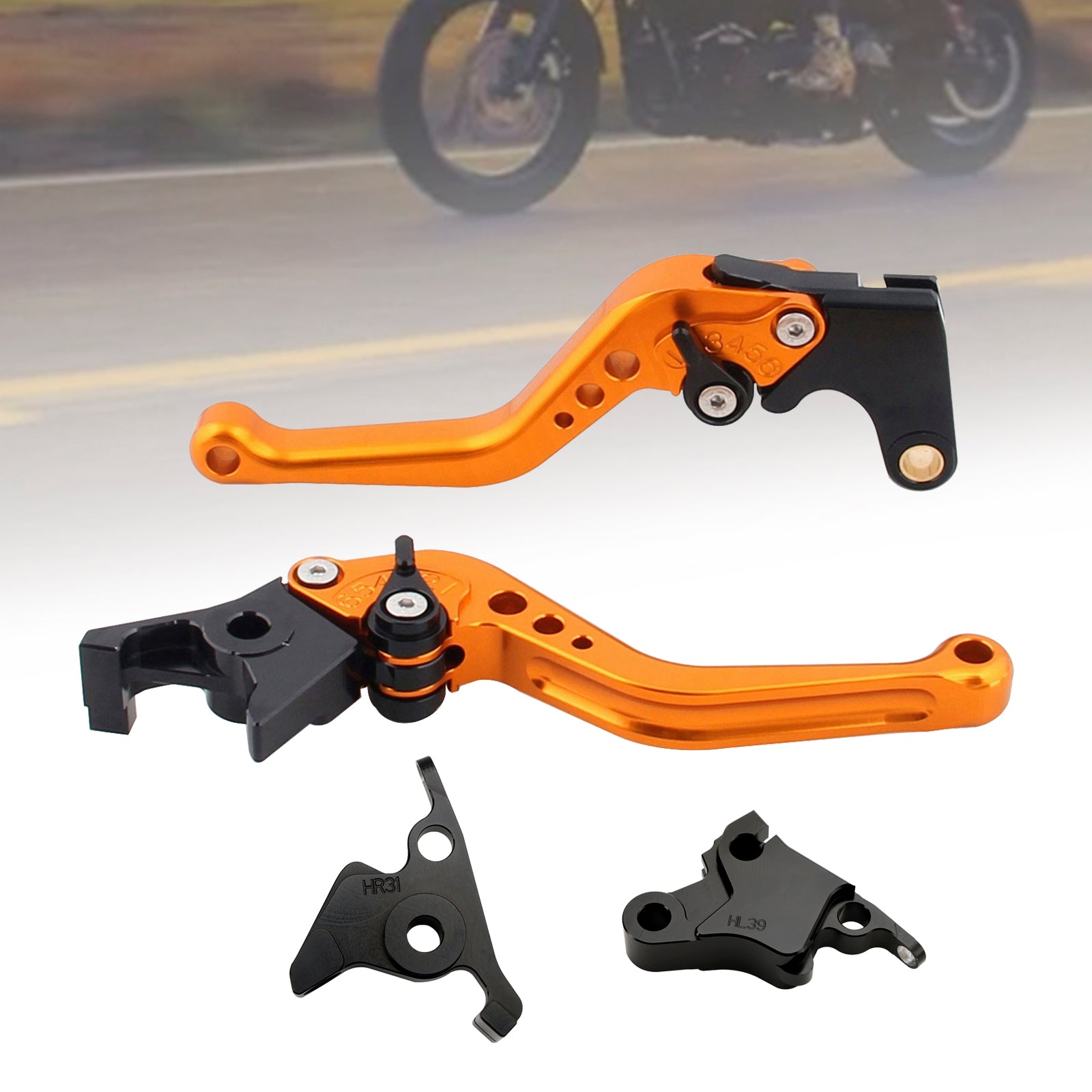Nouveau levier de frein d'embrayage court adapté pour CFMOTO 450SS 450SR 21-23 450NK 23-24