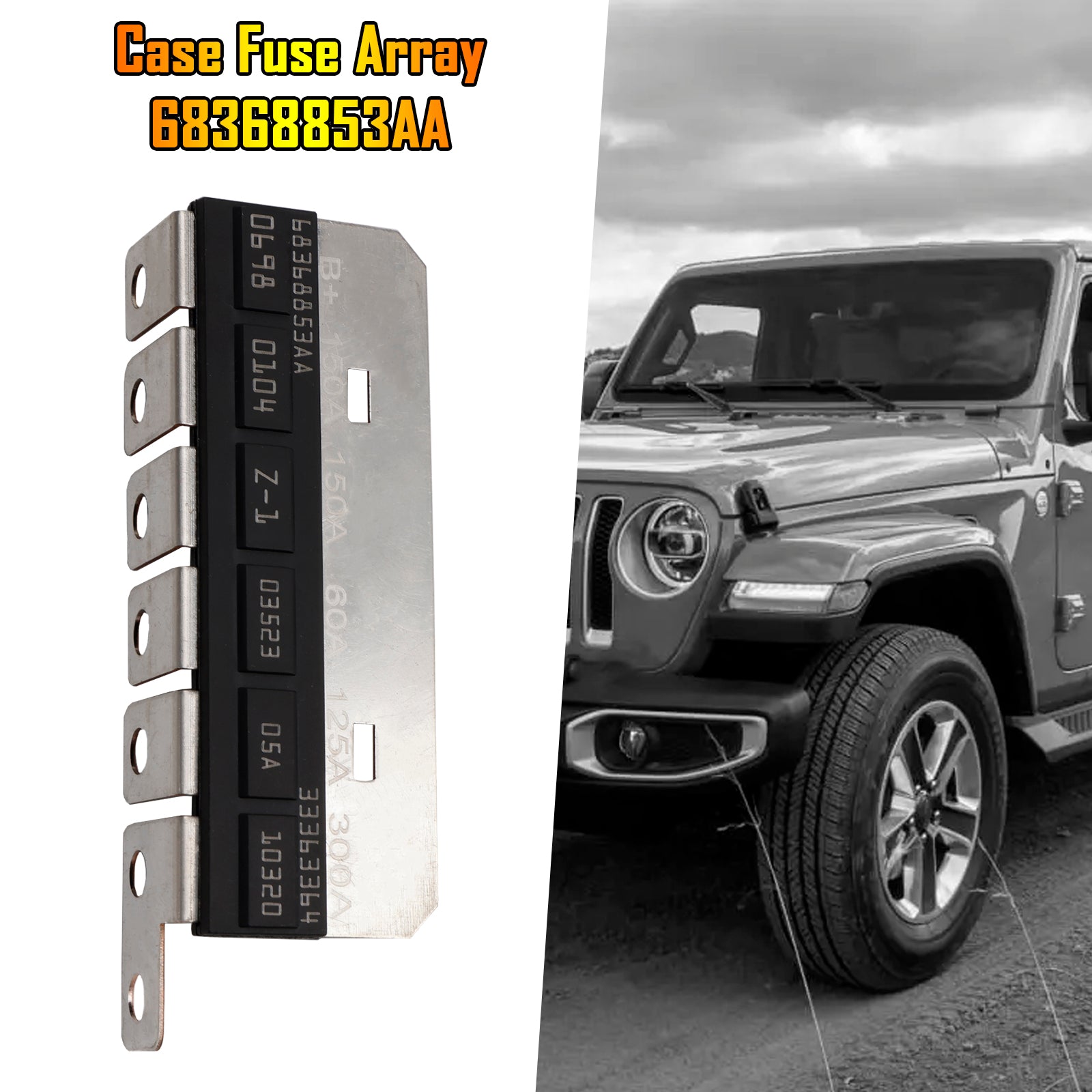 Conjunto de fusibles de caja para JEEP WRANGLER JL Z 2018-2023 68368853AA