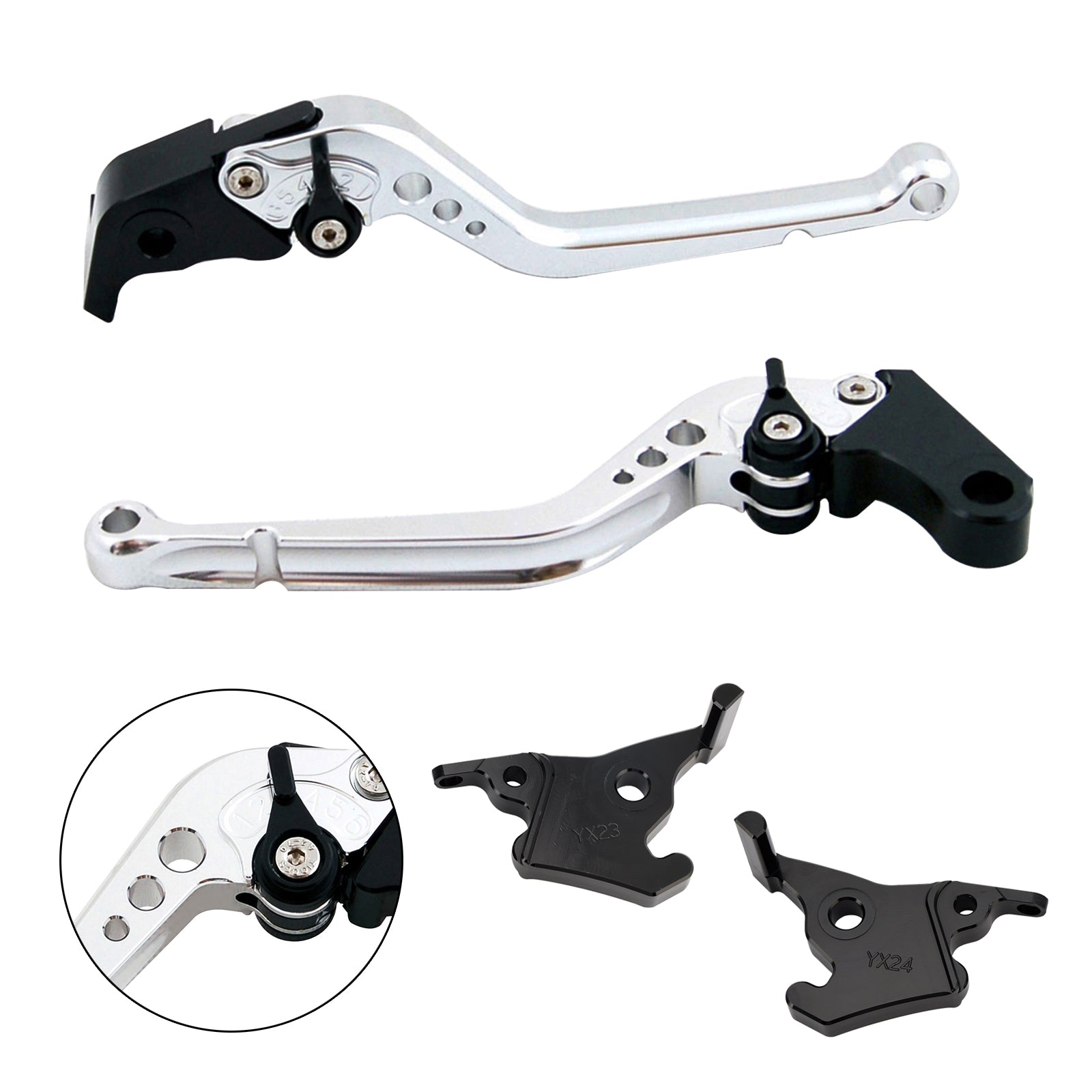 Long Clutch Brake Lever fit for YAMAHA XMAX 300 2023-2025