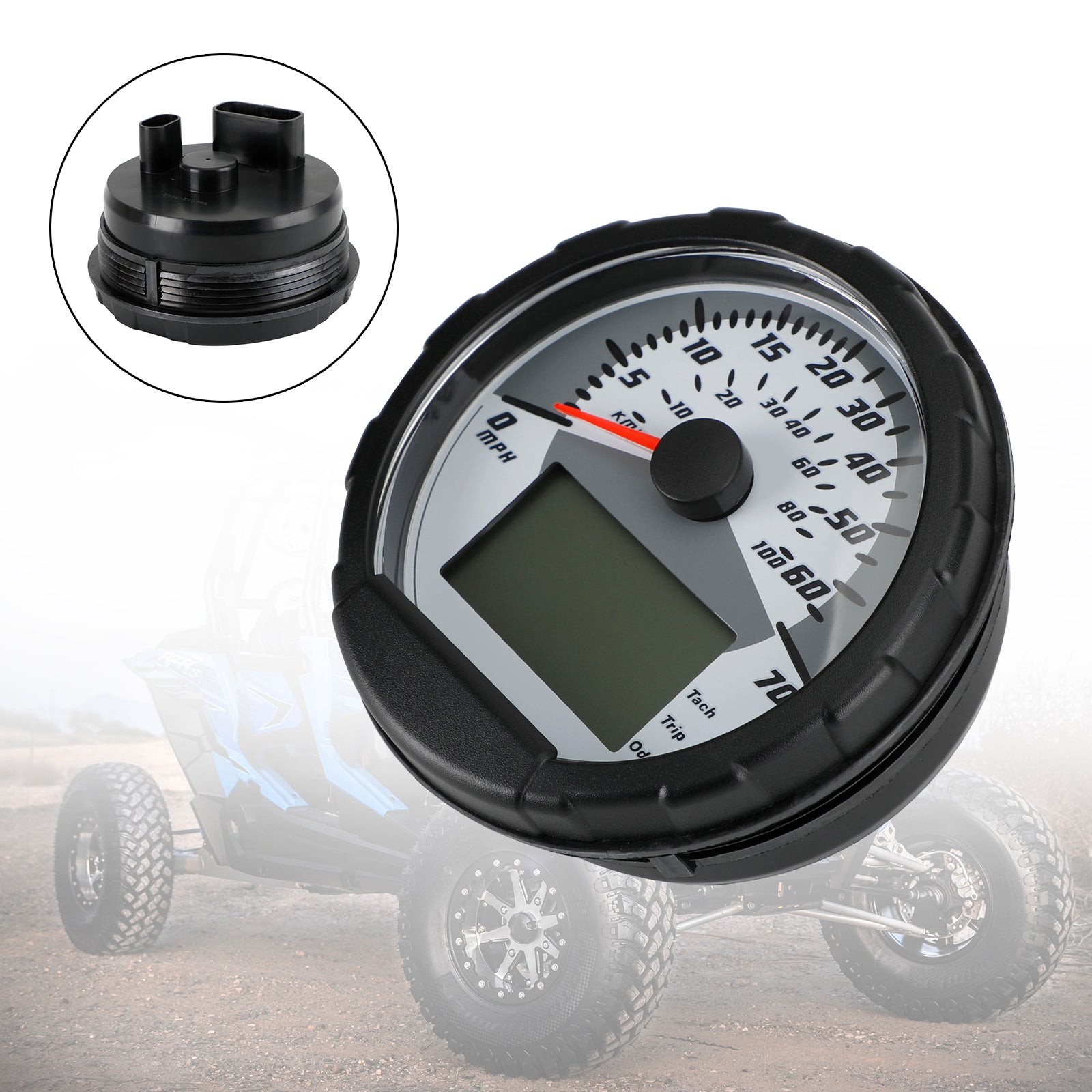 Snelheidsmeter Gauge Toerenteller Kilometerteller Voor Polaris Atp 500 Sportsman 400/500/800