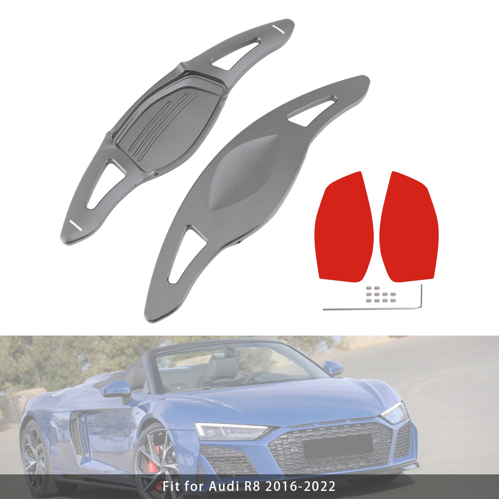 Rattpaddelväxlingsförlängning för Audi RS5 RS3 TT RS Aluminium