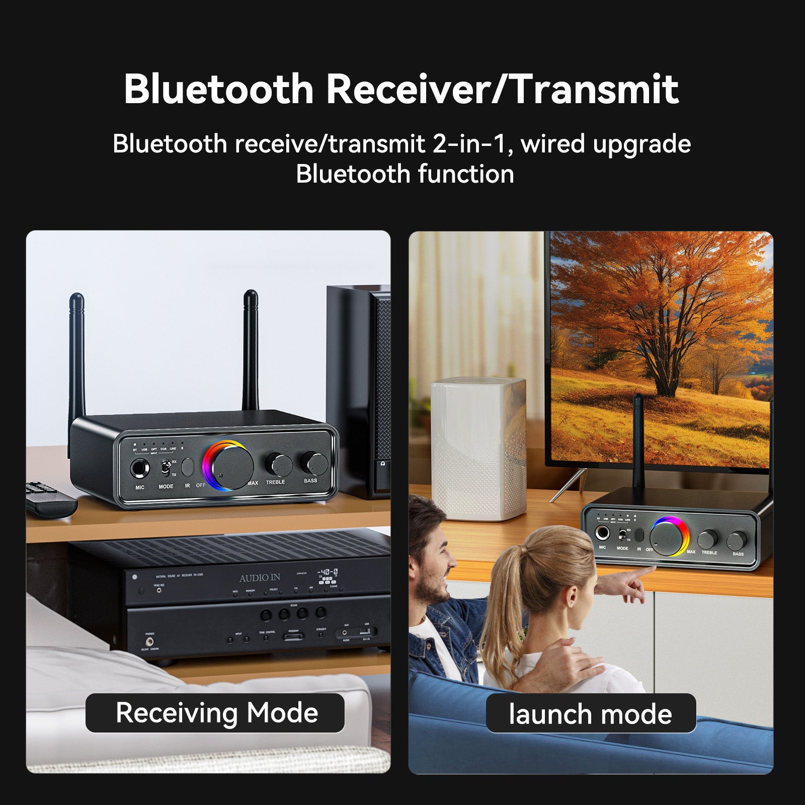 Bluetooth Receiver 5.3Bluetooth Adapter U Disk Lossless Audio Transmitter Module