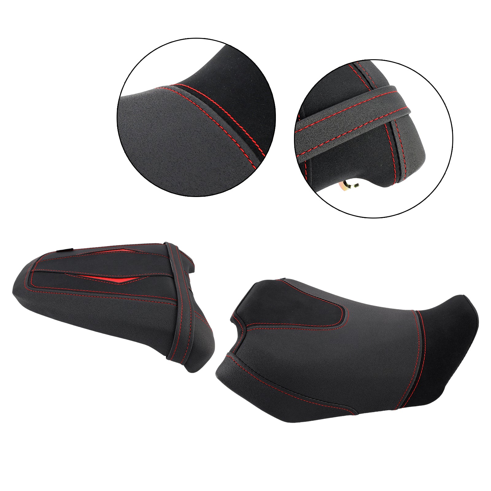 Lower Front W/ Rear Seat Driver Pillion Black2 For Honda Cb650R Cbr650R 24-25