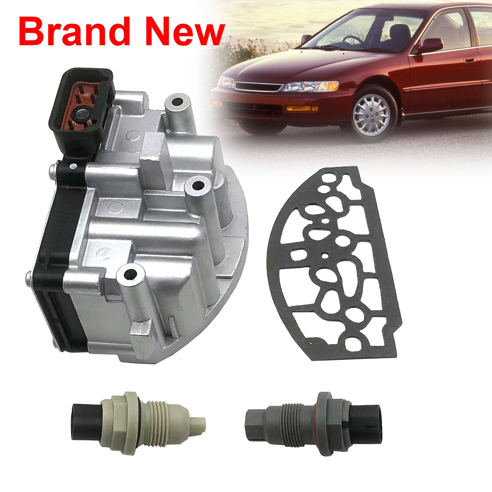 1996-2006 Breeze L4 2.0L 2.4L 4 Spd FWD A604 41TE Shift Solenoid Block & Input Output Speed Sensors transmission