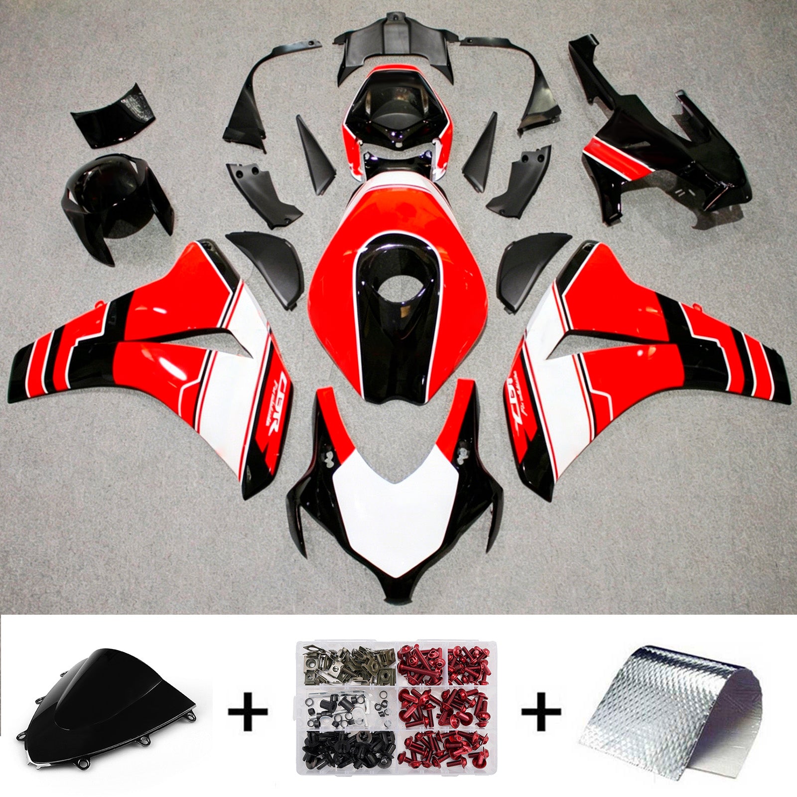 Injection Fairing Kit Bodywork Plastic ABS For Honda CBR1000RR 2008-2011