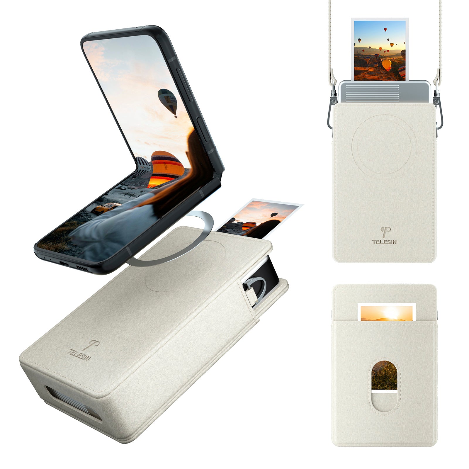 Opbergtas Mobiele telefoon Camera Magnetische tas voor Xiaomi Pocket Photo Printer 1s