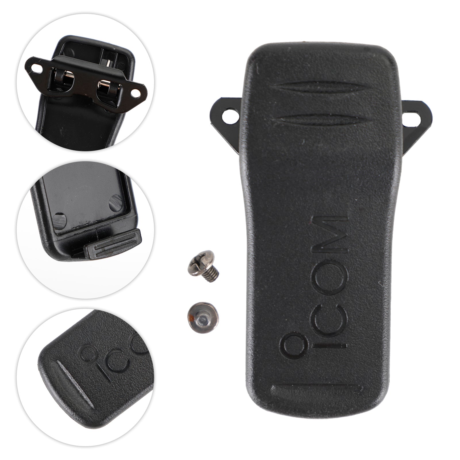 1Pcs MB-98 Back Pocket Clip Belt Clip Fit For ICOM IC-F50 Walkie Talkie