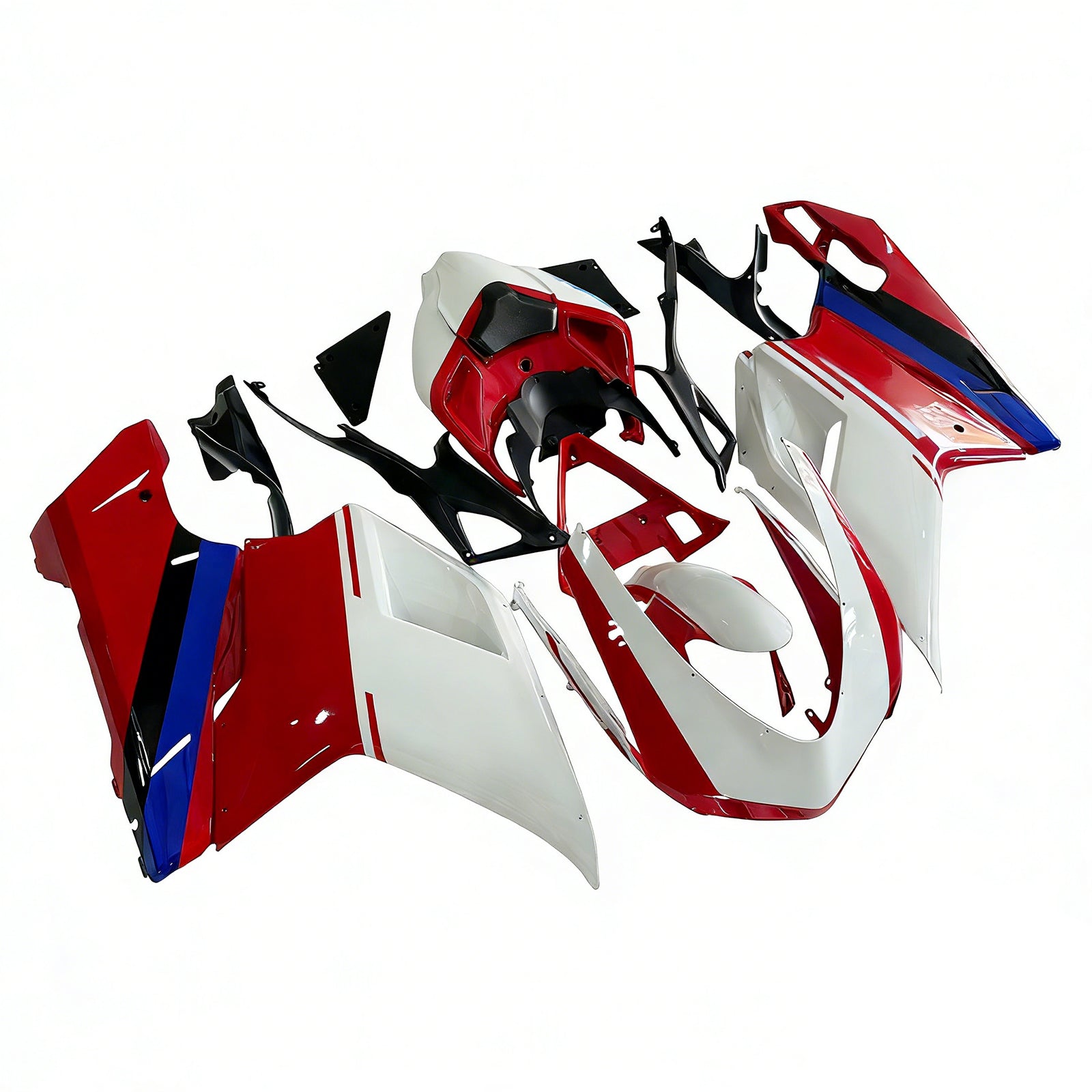 Injection Fairing Kit Bodywork Plastic ABS fit For Ducati 1098/1198/848 2007-2011