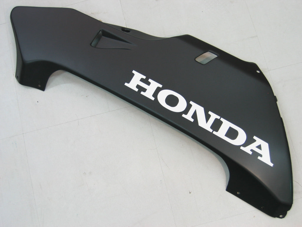 2003-2004 Honda CBR 600 RR Orange & Black Flame Racing Fairings Generic