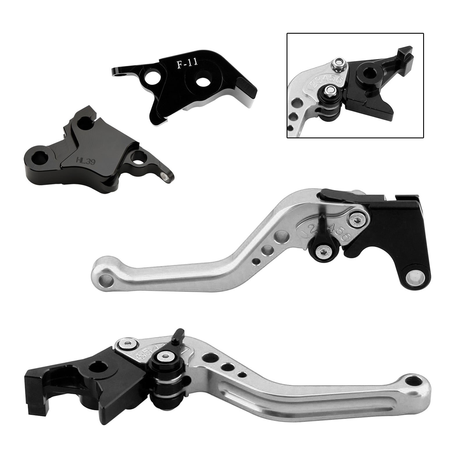 2021-2022 CFMOTO 700CL-X SPORT nova alavanca de freio de embreagem curta