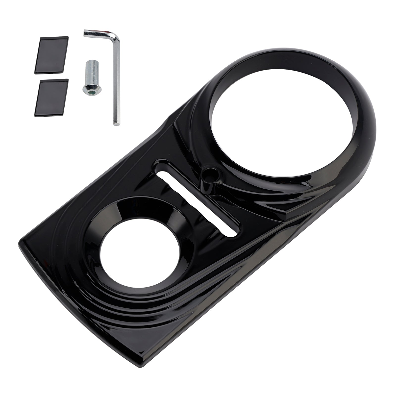 Gas Tank Dash Panel Insert Cover For Softail FLSTC FXST Street Glide