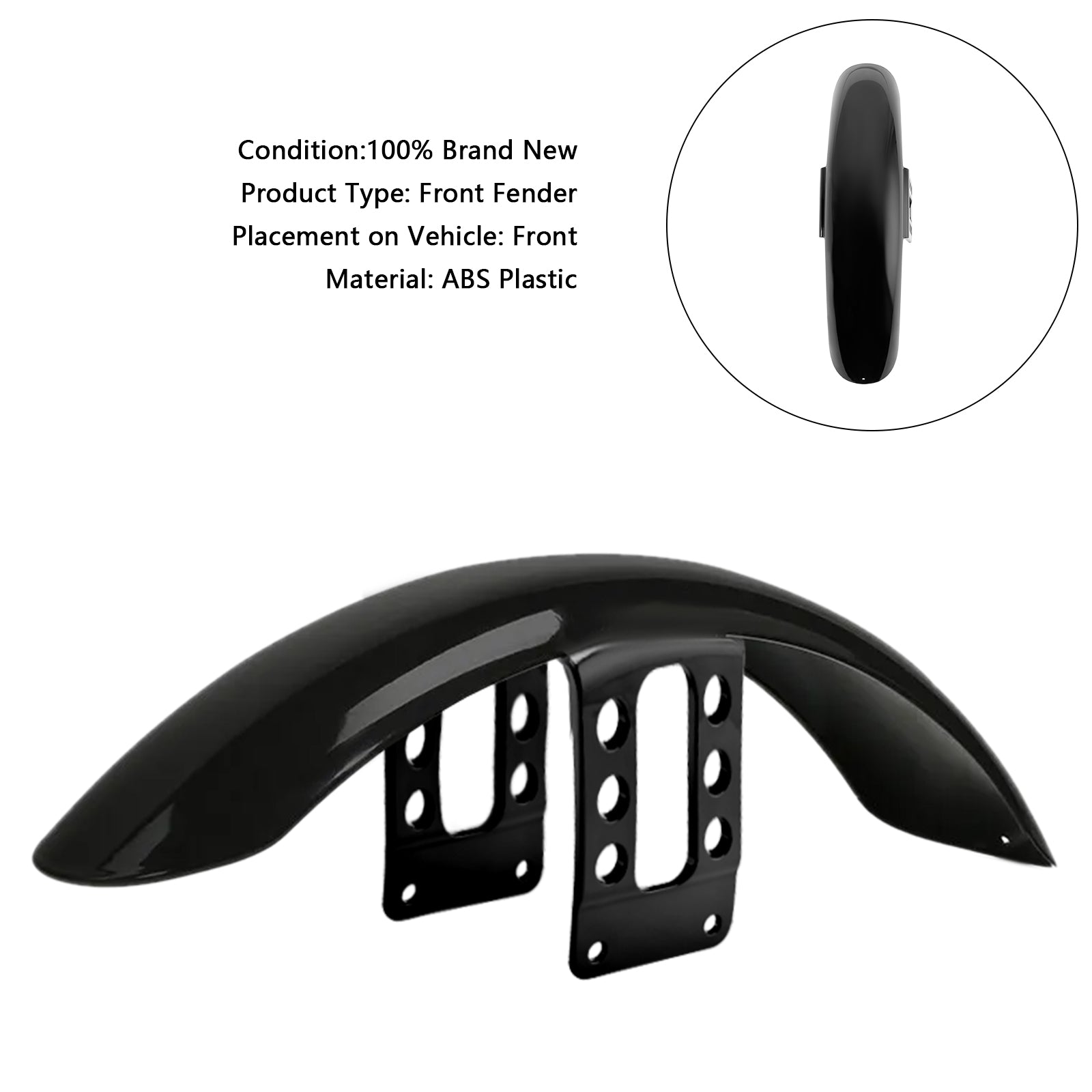 1988-Up Sportster 883 1200 High Front Fender Mudguard Fairing