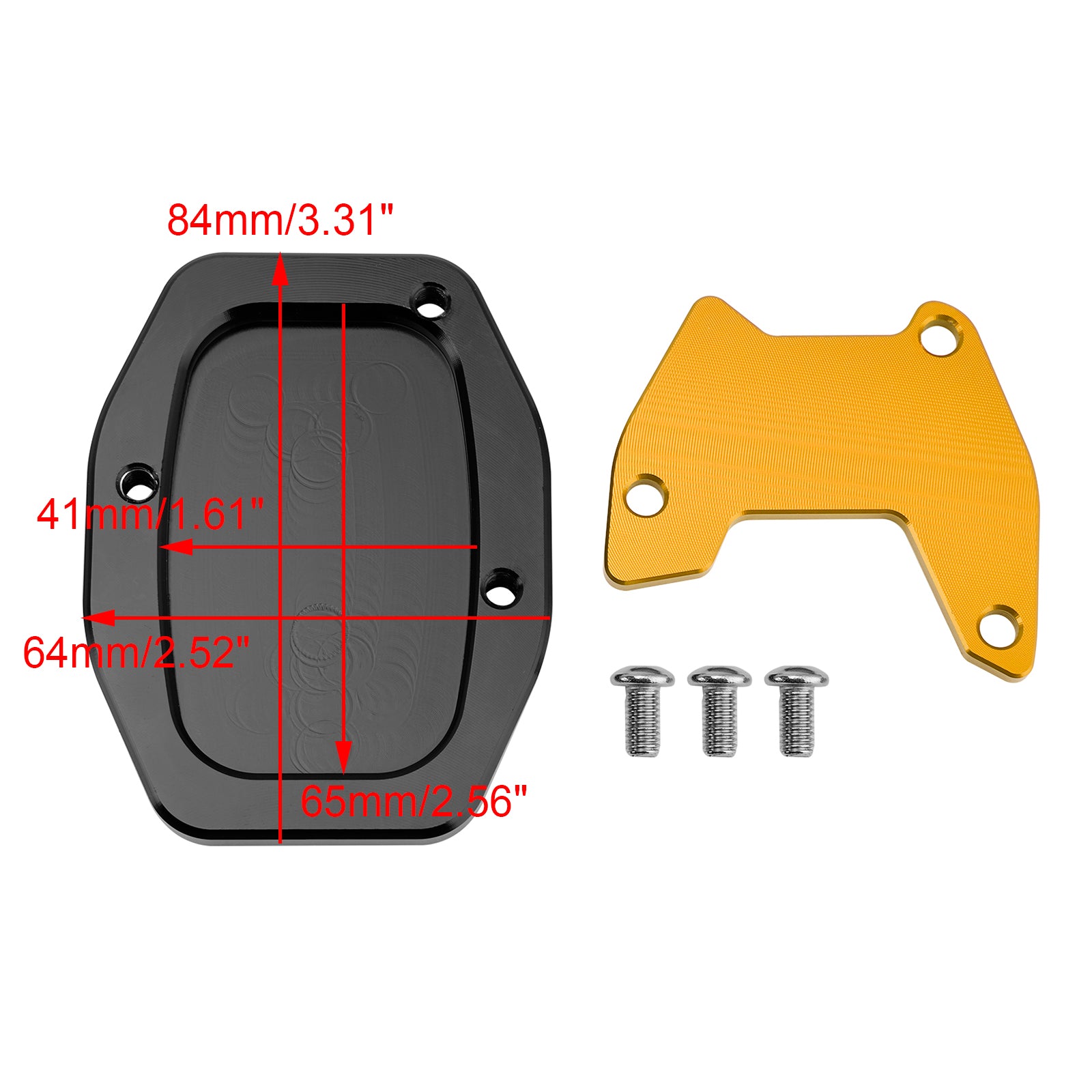 Kickstand Enlarge Plate Pad fit for Honda X-ADV 750 NSS750 21-25 Foza 750 21-23