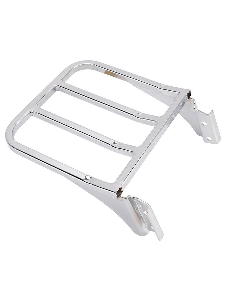 CHROME LUGGAGE RACK FOR SISSY BAR UPRIGHT FOR SPORTSTER XL 883 1200 2004-2020