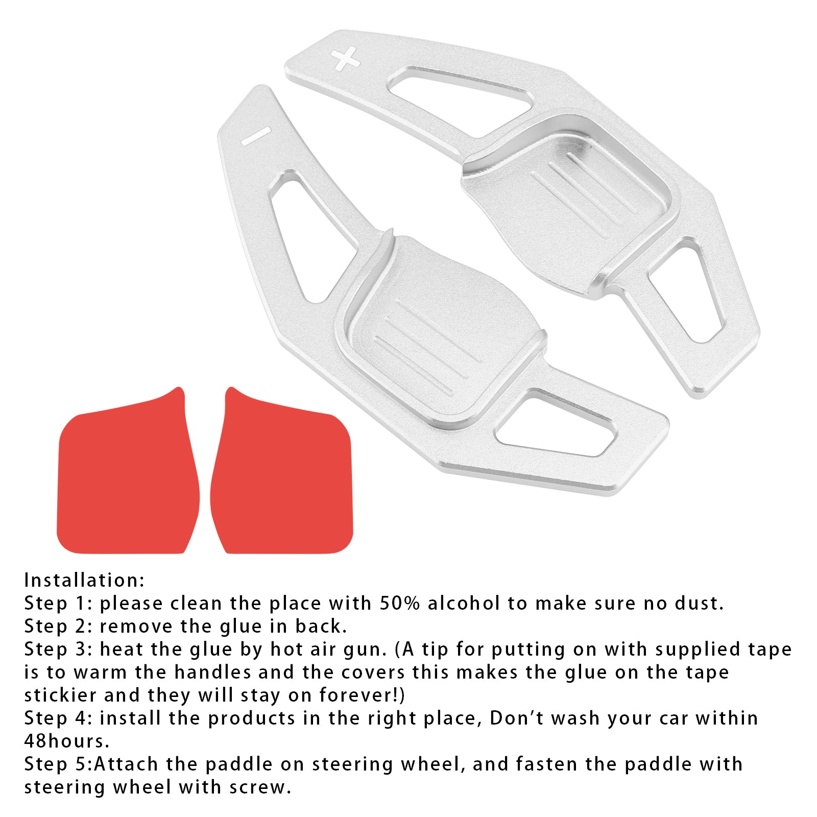 Extension de levier de vitesse au volant, pour Kia Forte Cadenza, en aluminium