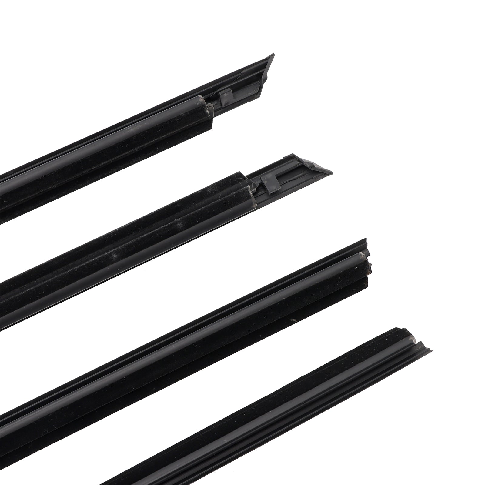 2009-2013 Suzuki Grand Vitara 4-delige deurglasriem buitenste lijstafdichting
