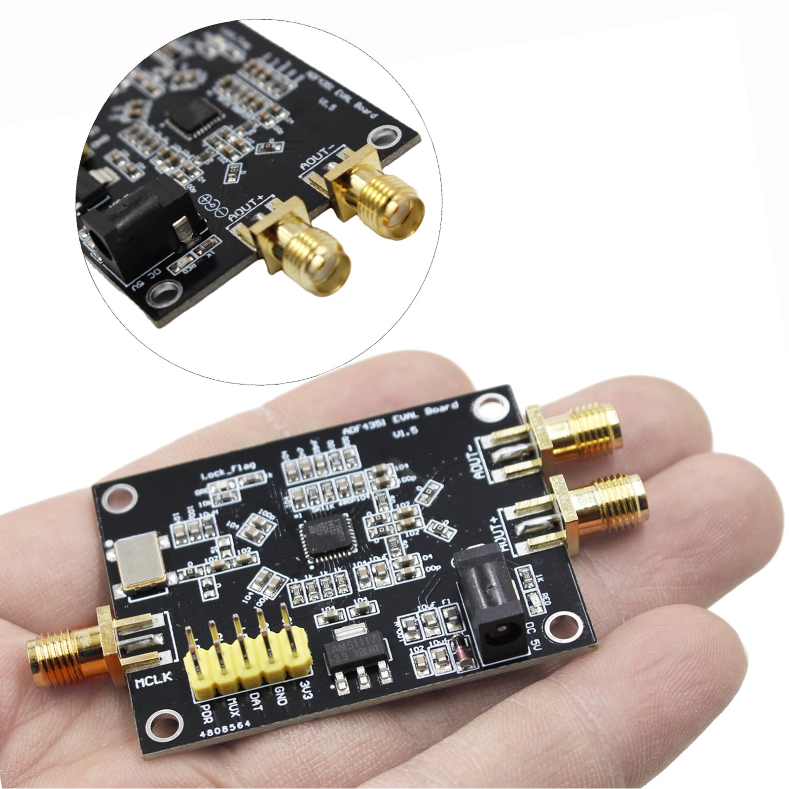 ADF4351 Development Board 35M-4400M RF Signal Source Phase Locked Loop Module