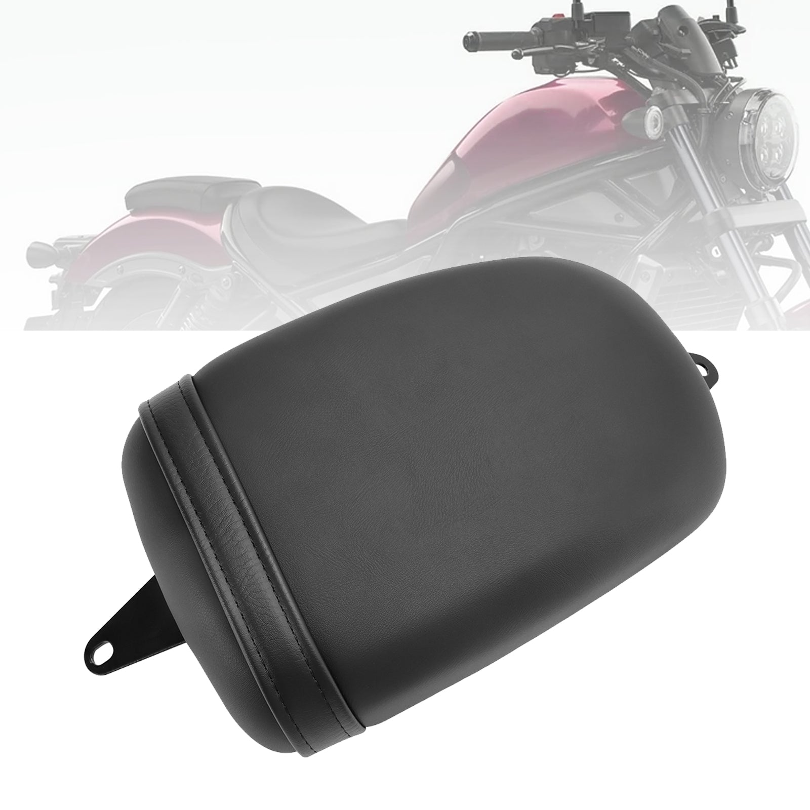 2021-2023 Honda Cmx1100 Cmx 1100 Rebel Black Rear Passenger Seat Cushion