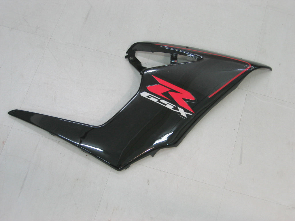 2005-2006 Suzuki GSXR 1000 Silver & Black GSXR Racing Fairings Generic