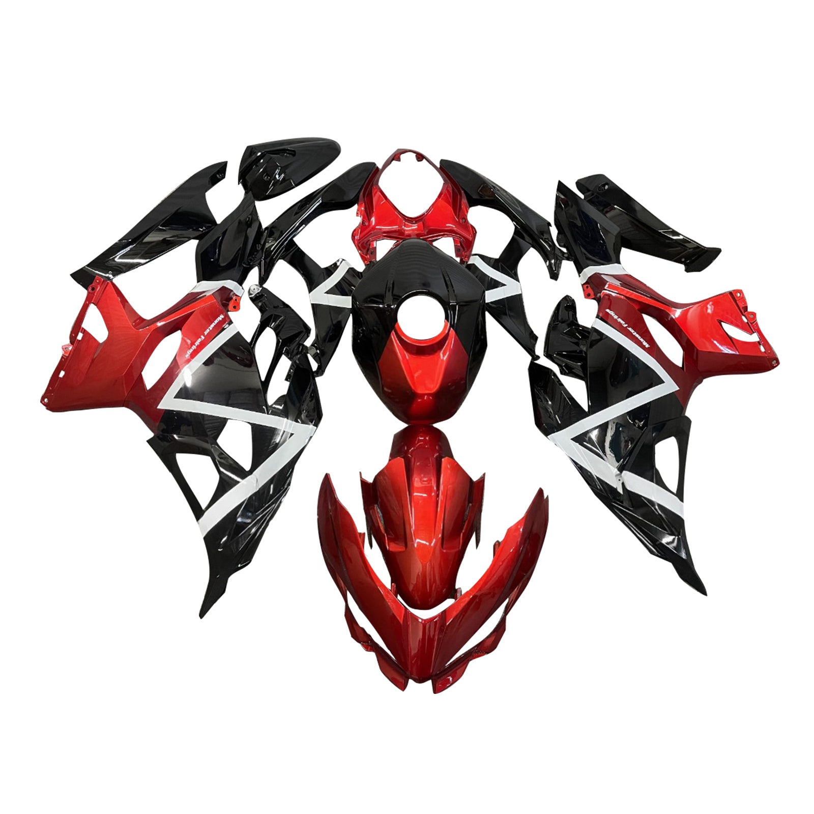 Injectiekuipset carrosserie kunststof ABS geschikt voor Kawasaki EX400 Ninja400 2018-2024