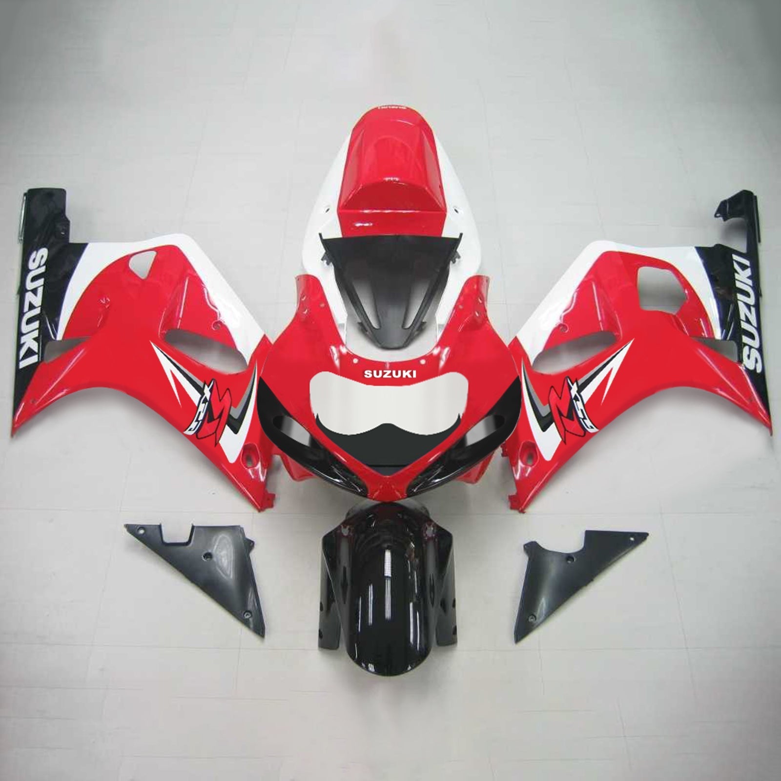 2001-2003 Suzuki GSXR750 K1 Kit de carénage injection amotopart Bodywork Plastic Abs # 128