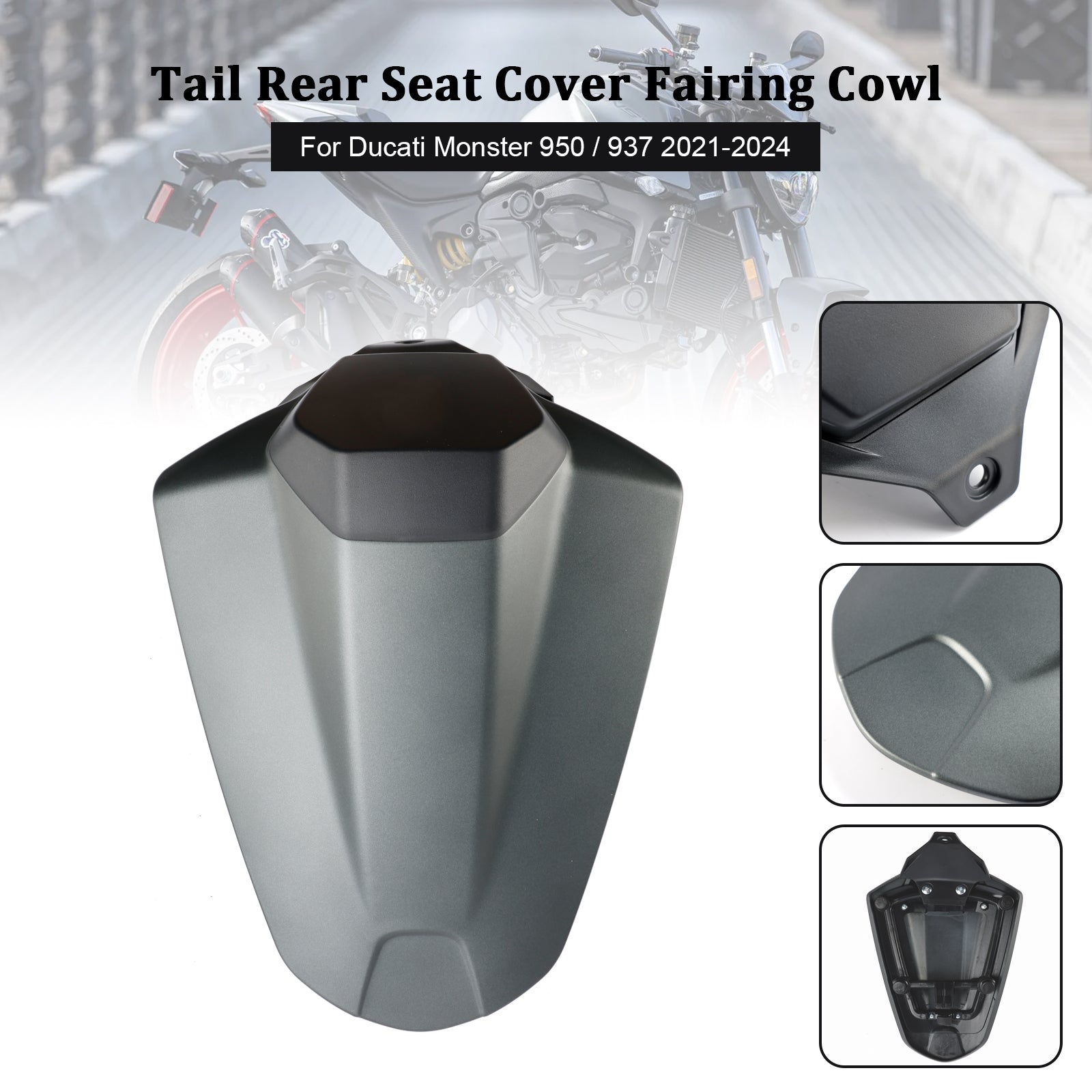 2021-2024 Ducati Monster 950 937 Tail Rear Seat Cover Fairing Cowl