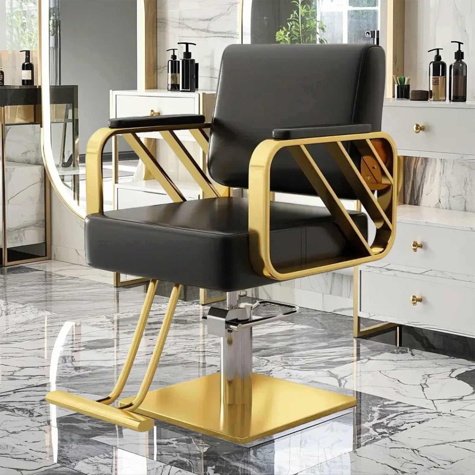 Makeup Chair Barber Chair Beauty Salon Hair Styling Hairdressing Hairdresser