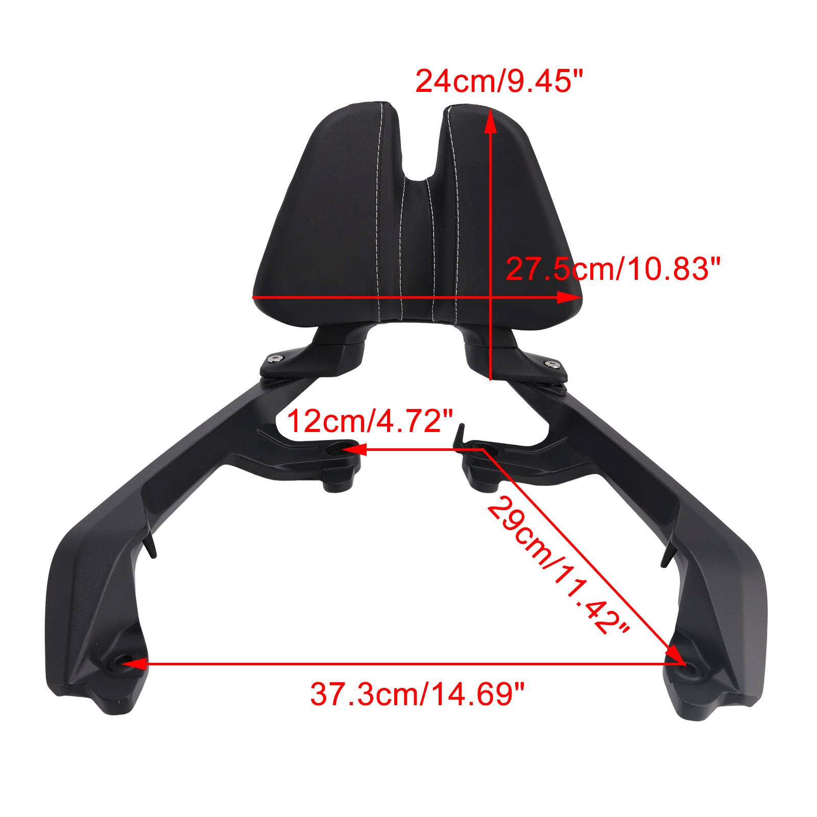 2021-2024 for Honda X-ADV 750 Passenger Sissy Bar Backrest