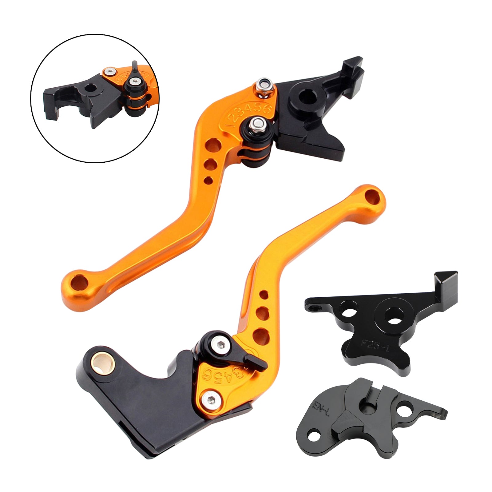 Ny kort kopplingsbromsspak passar för CFMOTO 250SR 250NK CBS 2019-2022