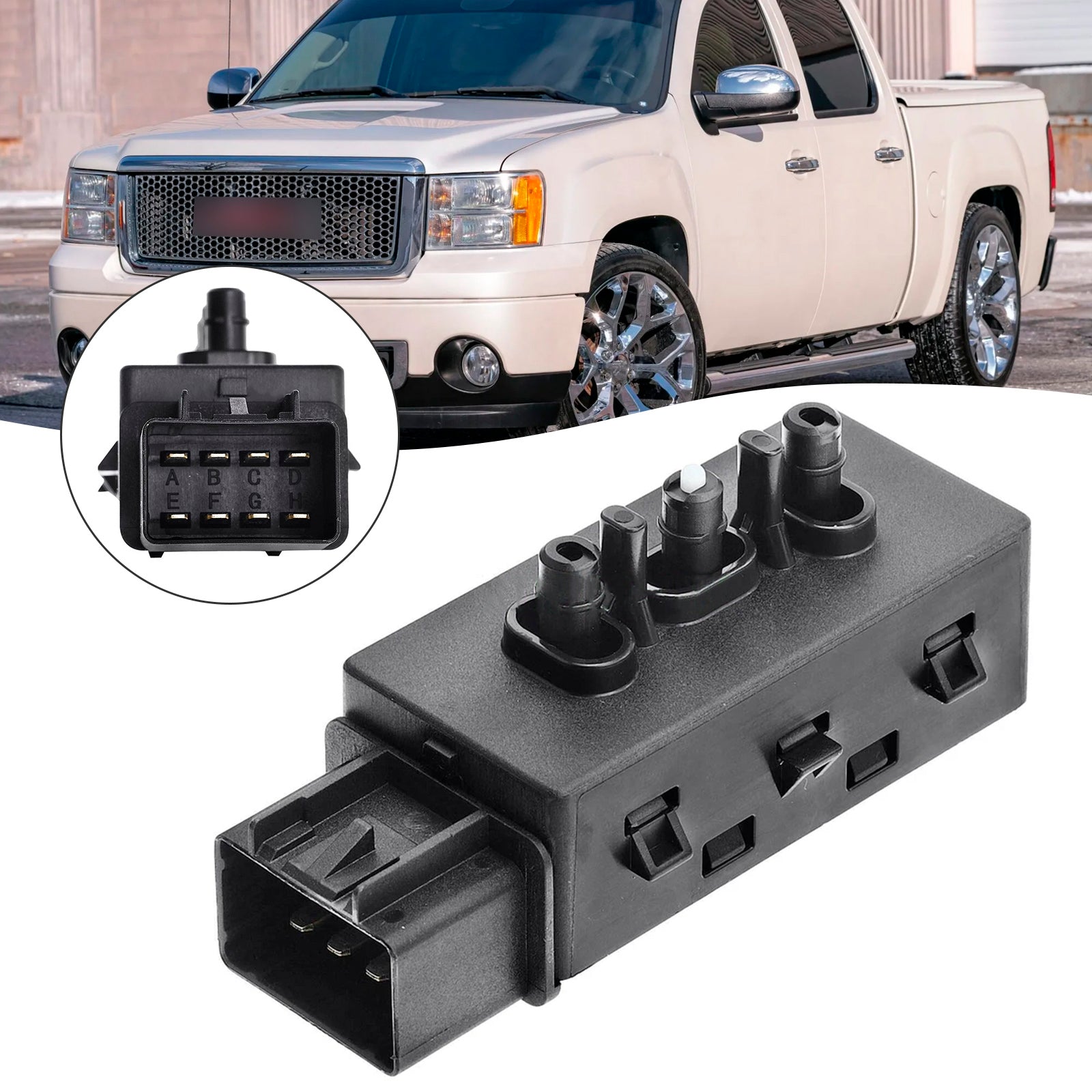 Front Left Power Seat Switch 12451495 For GMC Sierra 2007-2014