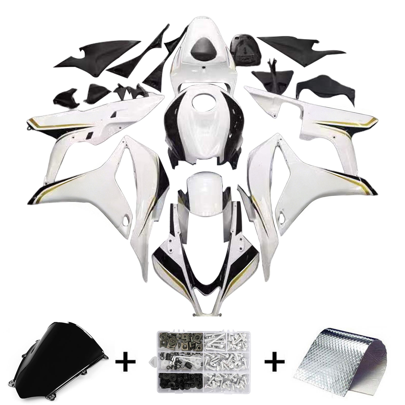 Injection Fairing Kit Bodywork Plastic ABS fit For Honda CBR600RR 2007-2008
