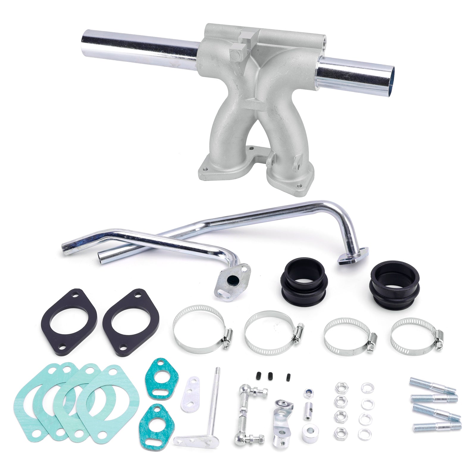 Manifold Kit 99004.315 Fit VW Beetle Bug Type 1 Single Fit Weber 40 Idf 44 Carb