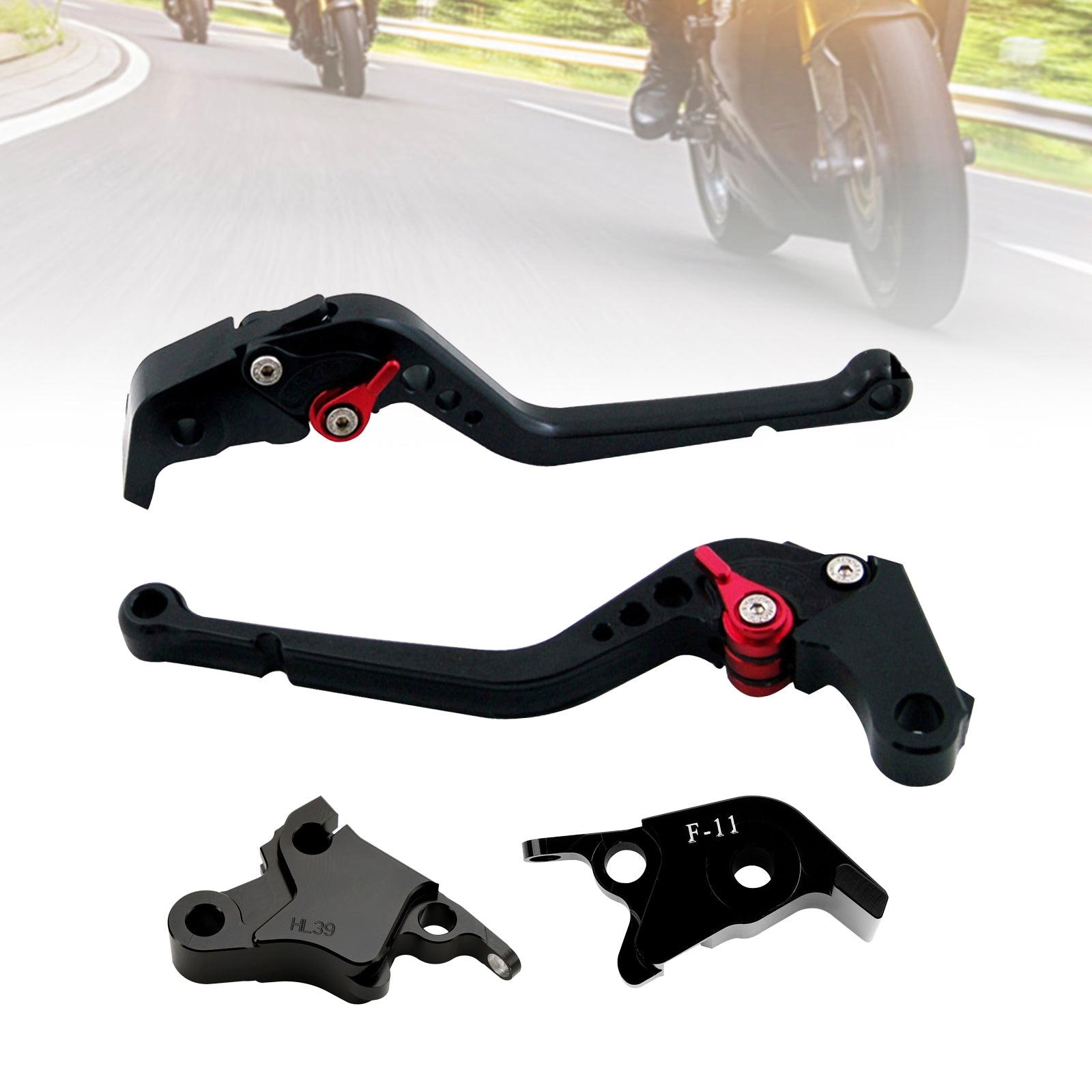 Palanca de freno de embrague larga apta para CFMOTO 700CL-X Sport 2021-2022