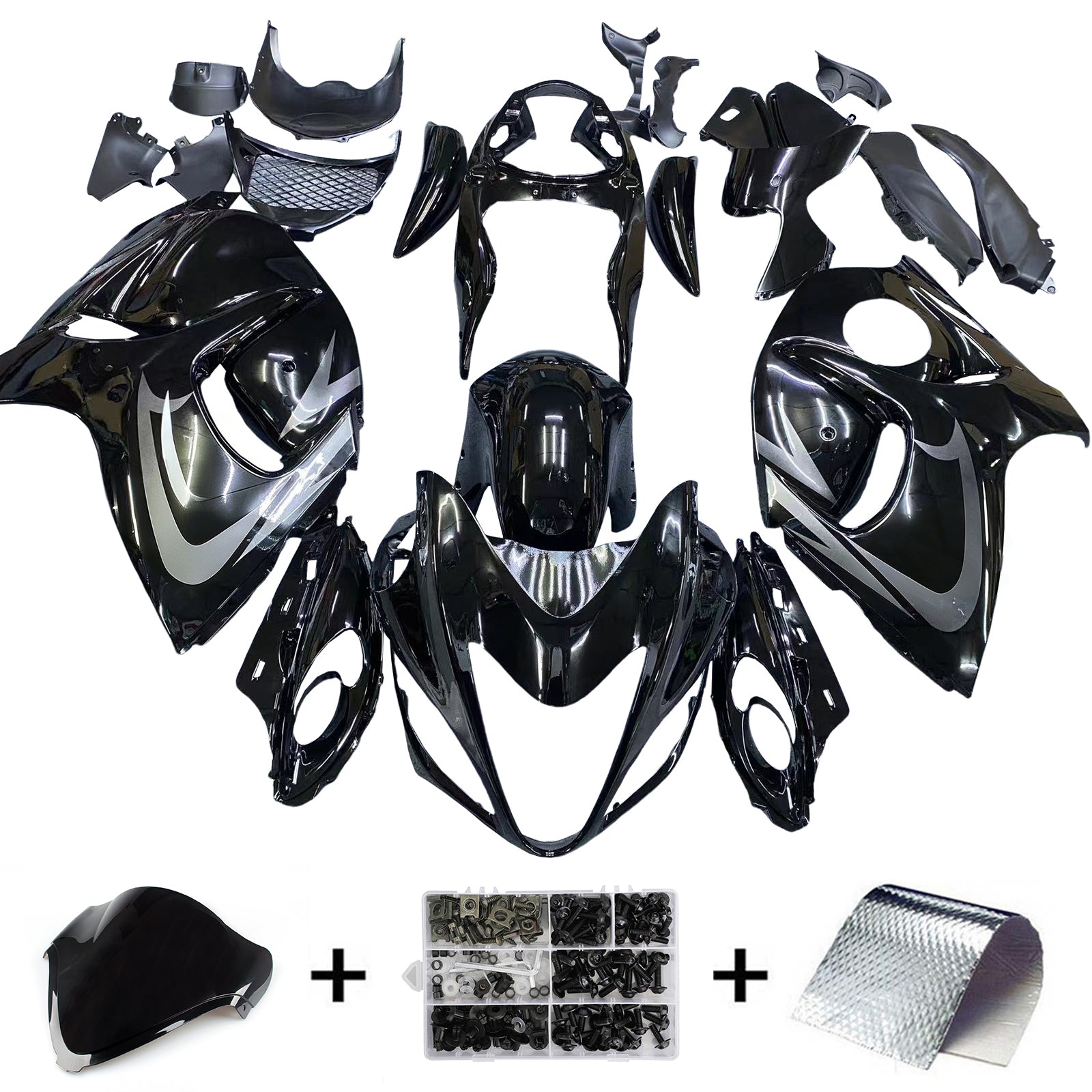 Injection Fairing Kit Bodywork Plastic ABS fit For Suzuki Hayabusa GSX1300R 2008-2020