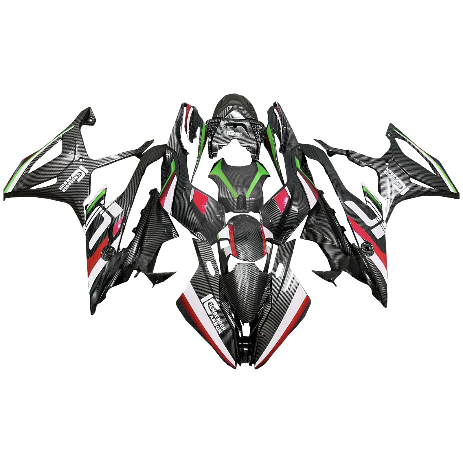 2019-2022 BMW M1000RR S1000RR INJECTION KIT FAIRING KIT BODLOW ABS PLASTIQUE
