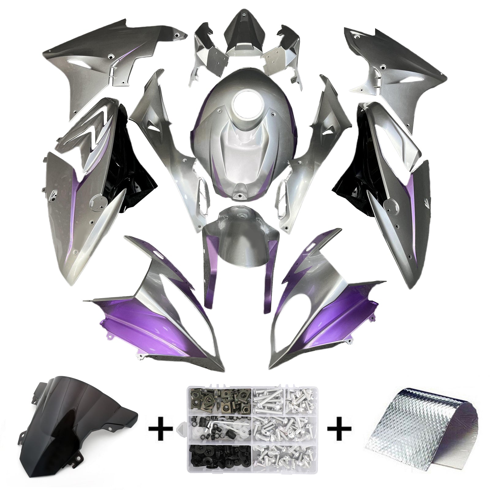 2015-2016 BMW S1000RR Injection Fairing Kit Bodywork Plastic ABS