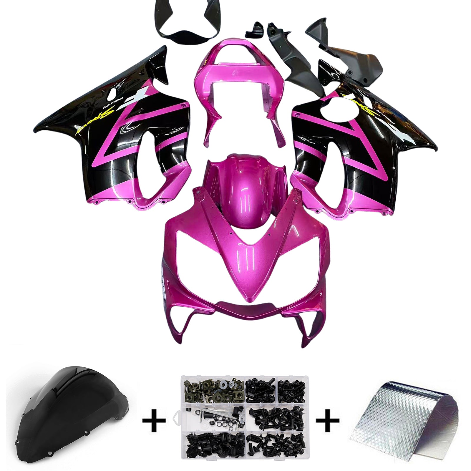 Injection Fairing Kit Bodywork Plastic ABS fit For Honda CBR600 F4i 2001-2003
