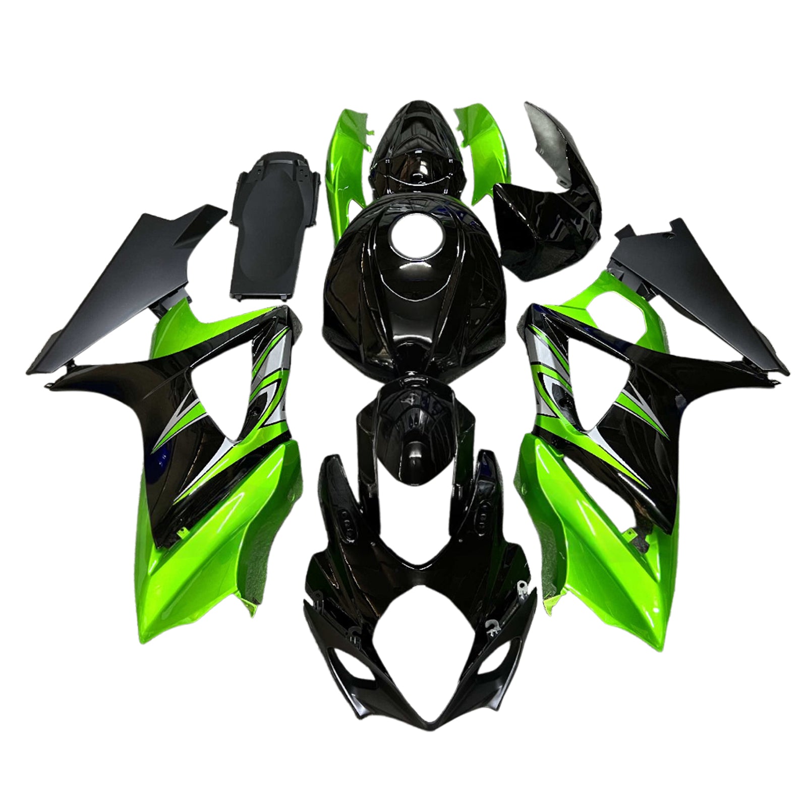 Injeksjon Fairing Kit karosseri plast abs for suzuki gsxr1000 2007-2008 K7