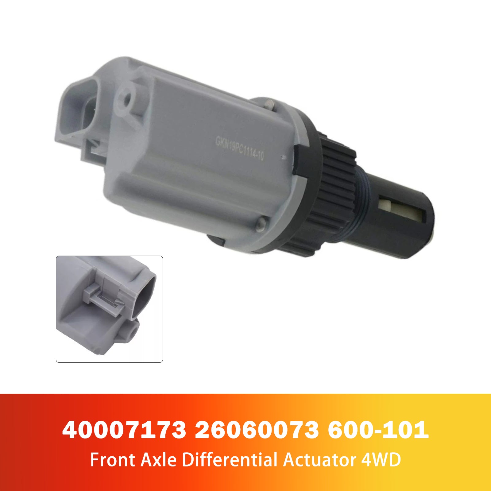 Vooras Differentieel Actuator 4WD voor Chevy Silverado 26060073 600-101